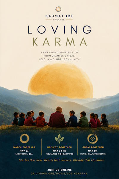 Loving Karma &mdash; a KarmaTube Theatre poster