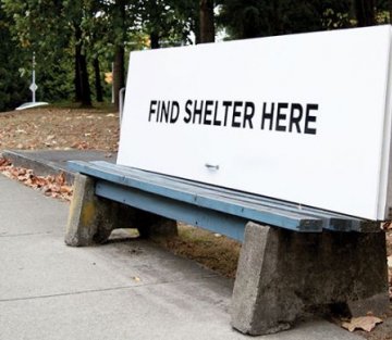 These Awesome Bus Benches Double as Homeless Housing