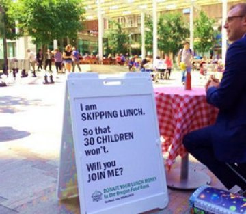 This Man Skips Lunch to Feed Hungry Kids. He Asks: 'Will You Join Me?'
