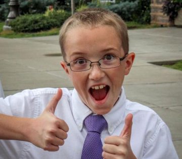 To the Child Who Gets My Little Brother's Heart