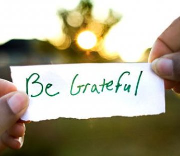 To Be Content Is to Be Grateful