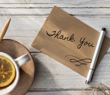 Why You Should Write That Thank You Note
