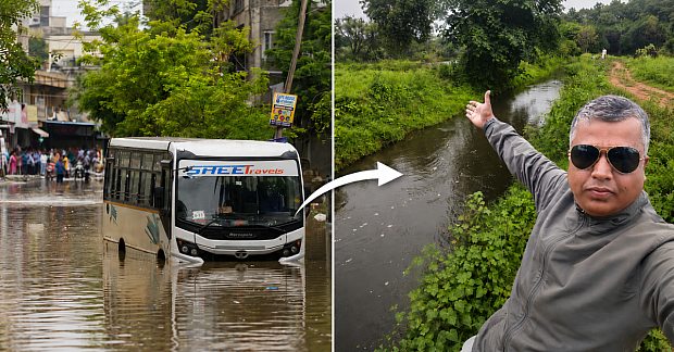How an Ex-Army Officer Is Reviving Bengaluru's Forgotten Drains to Prevent Floods