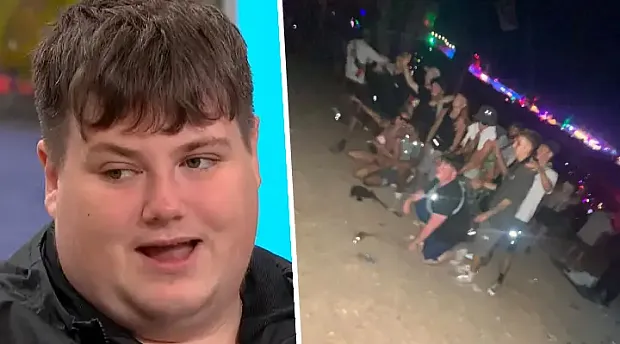 “I Think I’ve Found My People”: Group of Guys Take Lonely Man with Autism Under Their Wing at Festival, Give...