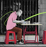 A Fellow Diner's Quiet Noticing