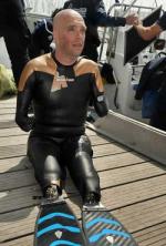 Quadruple Amputee Swims Across English Channel