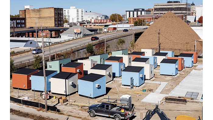 Neighbors Transform Tent Encampment Into Shelter Village