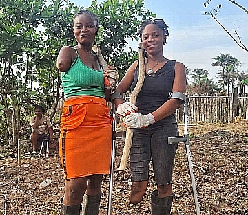 The Amputees Farming in Sierra Leone