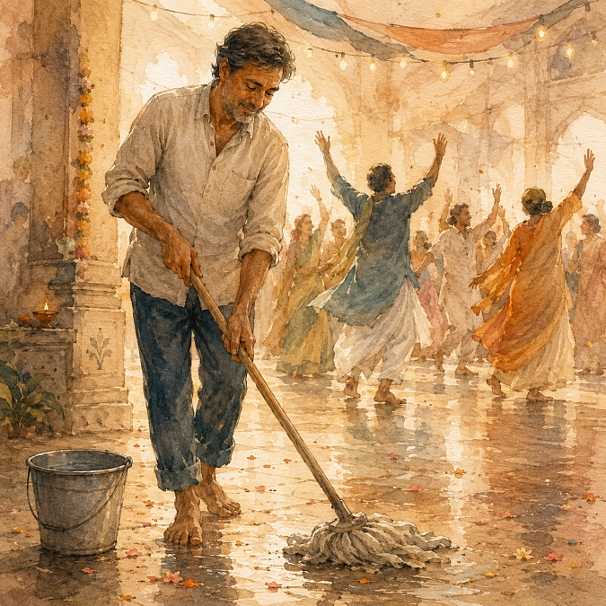 He Sold His $100M Company to Clean Festival Floors