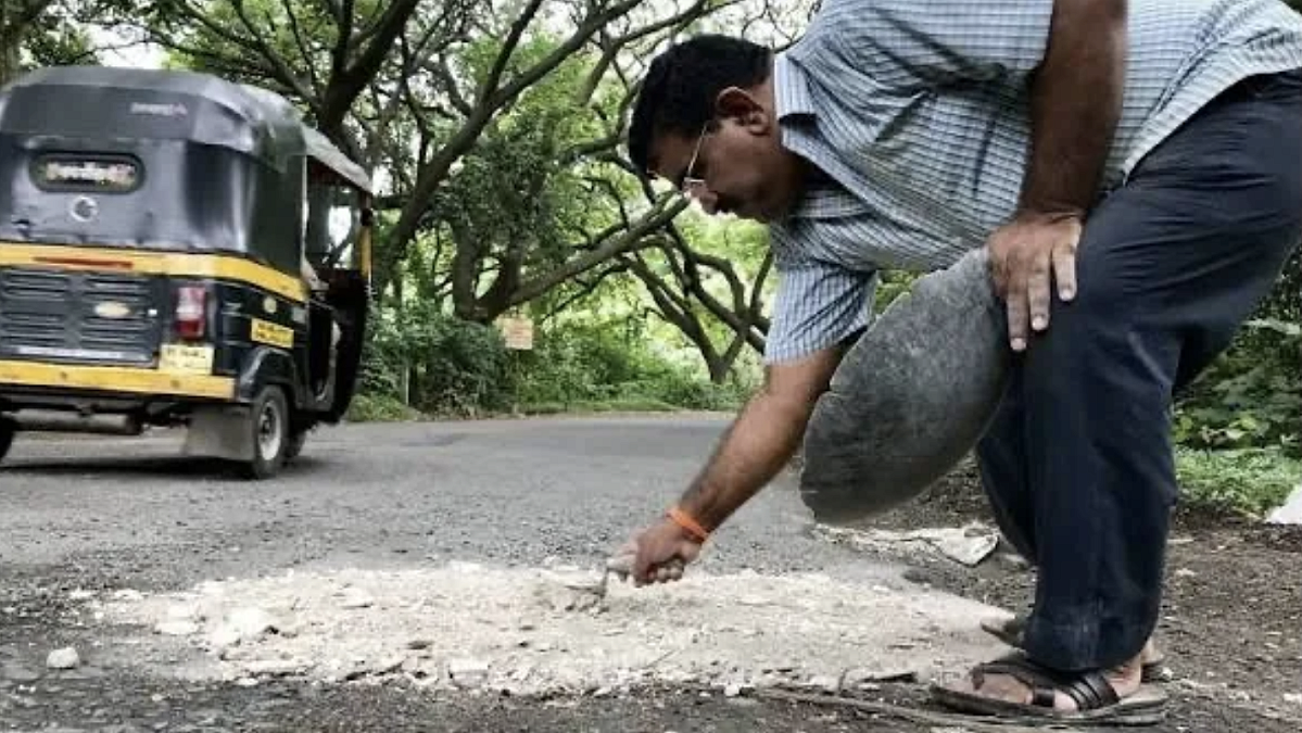 Why One Father Filled 1,450+ Potholes